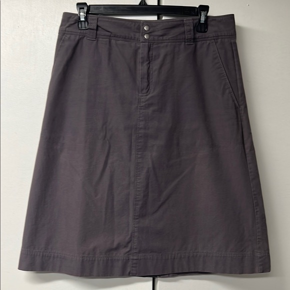 Patagonia Dresses & Skirts - Patagonia Gray A-Line Knee-Length Skirt